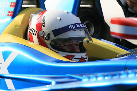 John Nielsen i Team Essex' Porsche RS Spyder.